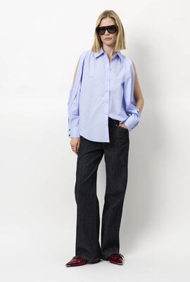 Dante 6 Blauw Champlin Open Sleeve Shirt