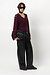 Dante 6 Bordeaux Palomo Braided Sweater