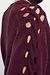 Dante 6 Bordeaux Palomo Braided Sweater