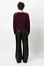 Dante 6 Bordeaux Palomo Braided Sweater