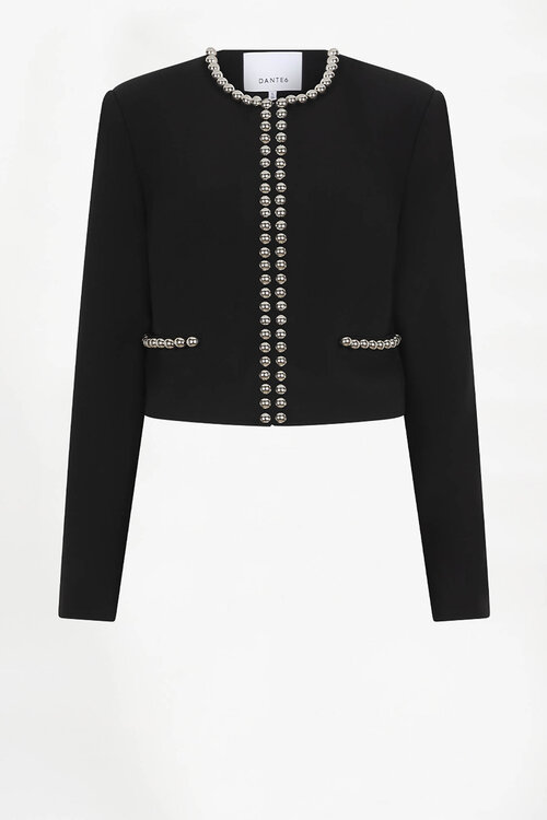 Dante 6 Zwart Virgo Bead Blazer