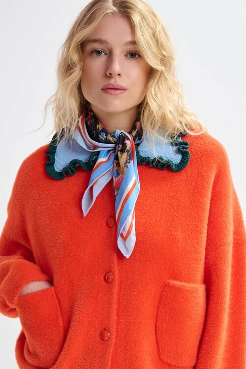 Essentiel Antwerp Dark Navy Sjaal