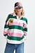 Essentiel Antwerp Pink Stripe Polo