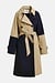 Essentiel Antwerp Camel Block Trenchcoat