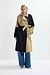 Essentiel Antwerp Camel Block Trenchcoat