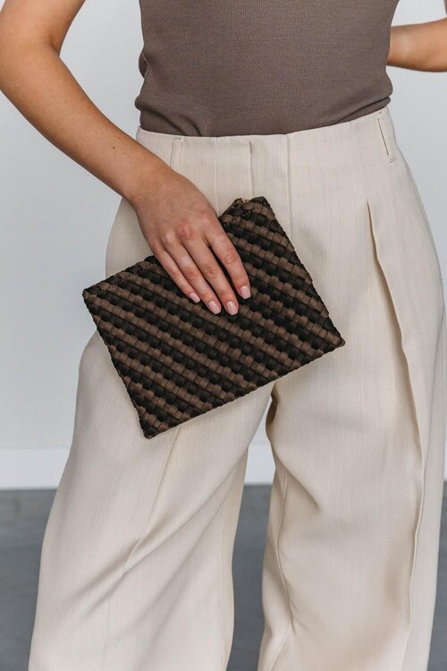 Marrea Tassen Espresso clutch