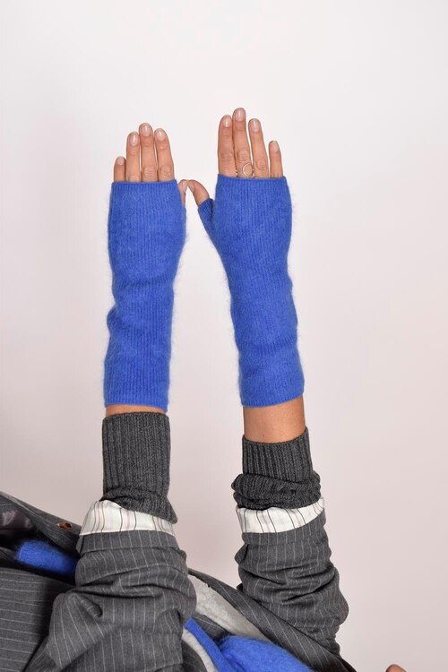 Absolut Cashmere Blauwe Karolina Handschoenen