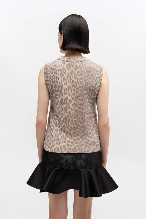 Ganni Leopard Trui