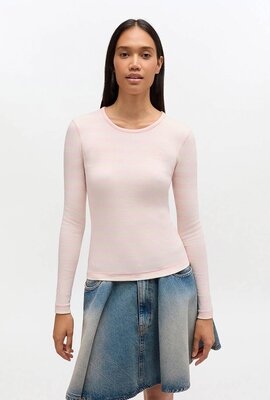 Ganni Lichtroze T-shirt