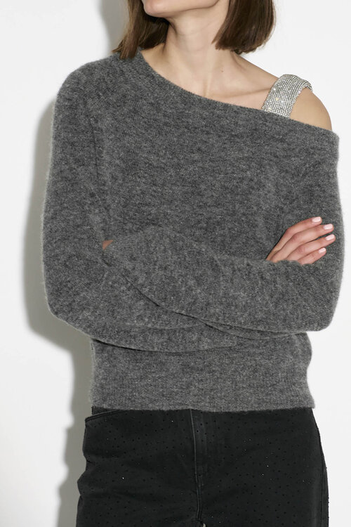 Dante 6 Donkergrijs Yonka Glam Sweater