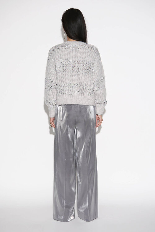 Dante 6 Grijs Purity Wide Leg Broek