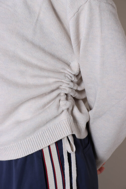 Co'couture Off White Row String Knit