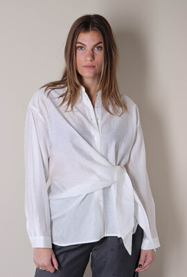 Co'couture Off White Idina Tie Shirt