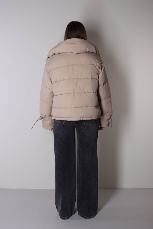 Co'couture Kaki Megan Puffer Jacket