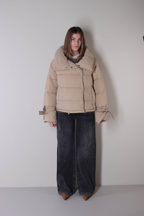 Co'couture Kaki Megan Puffer Jacket
