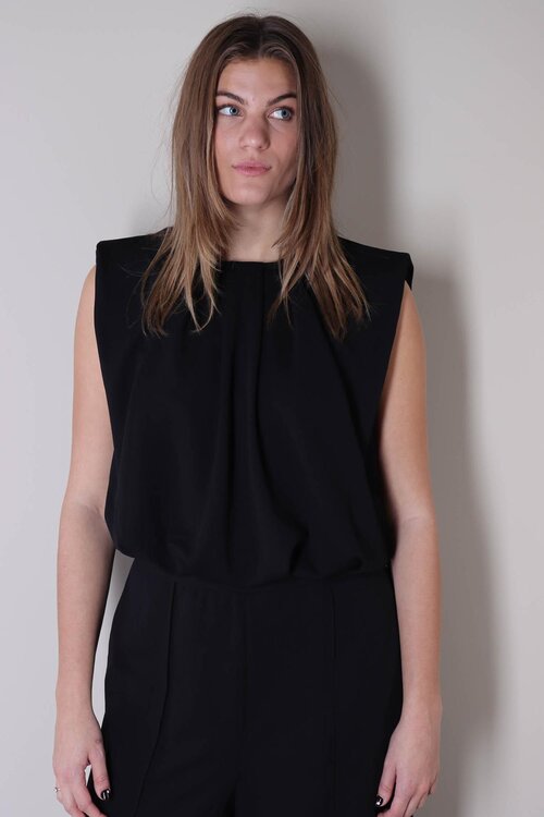 Co'couture Zwart Falcon Pleat Suit