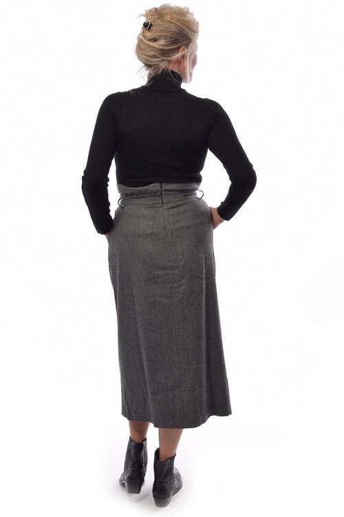 Ba&sh Grey Skirt