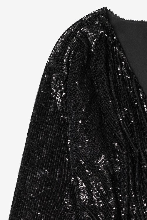 Anine Bing Black Elena Dress