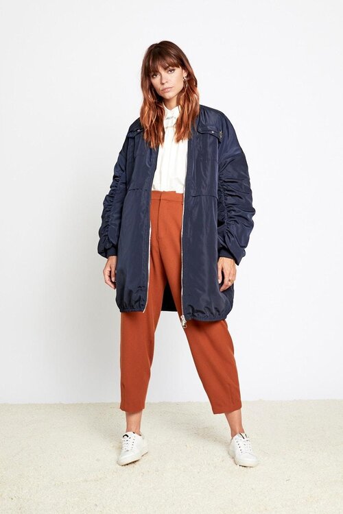 Berenice Paris Navy Long Jacket