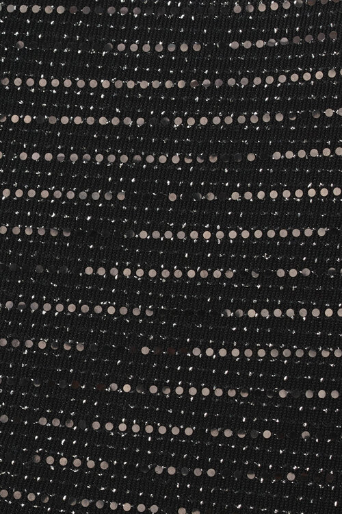 Lala Berlin Black lurex Top