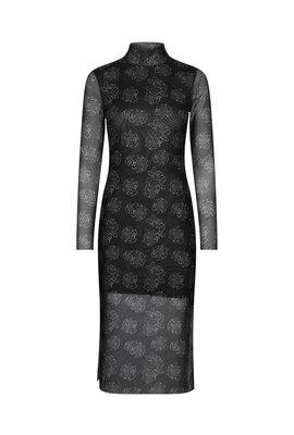 Baum Und Pferdgarten Black Embroidery Dress