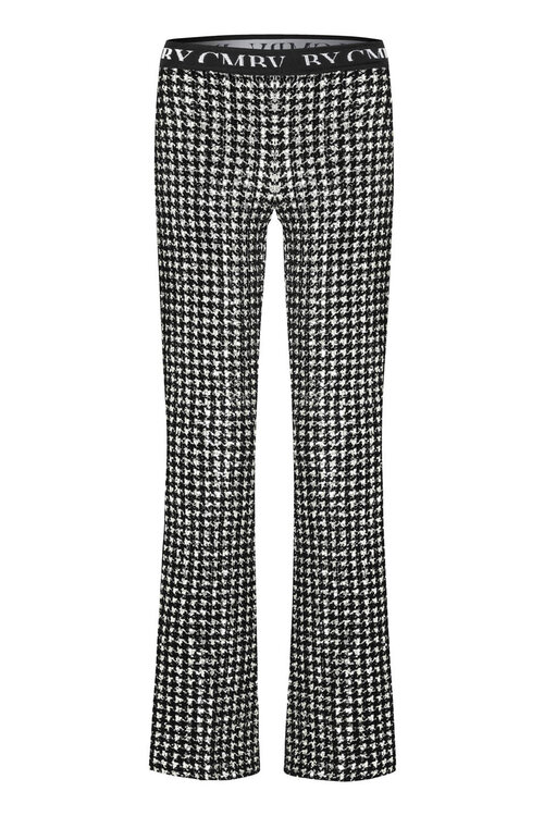 Cambio flock print black/silver Francis