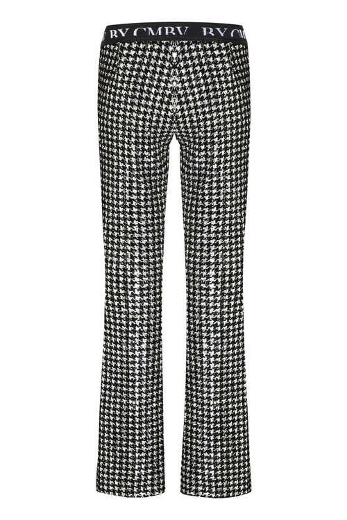 Cambio flock print black/silver Francis