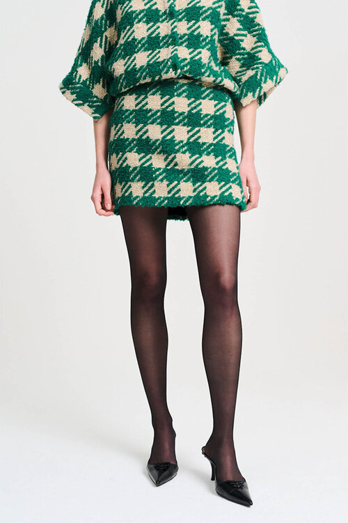 Chptr S Amerald cream Skirt