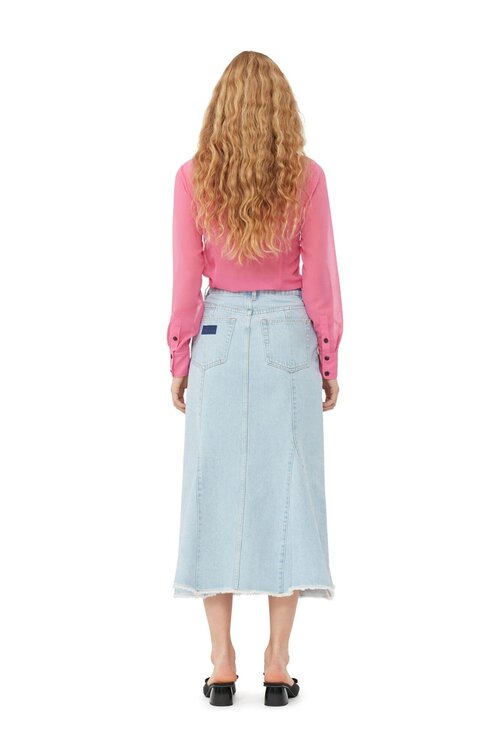 Ganni Cone flower Blouse Ruffle