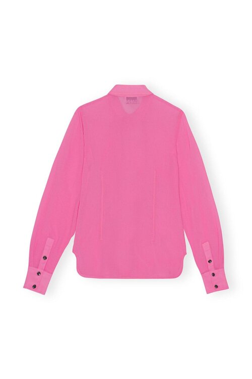 Ganni Cone flower Blouse Ruffle