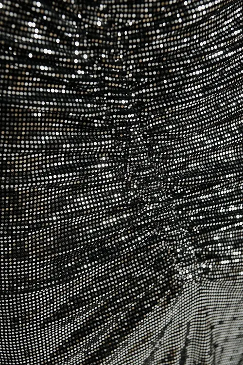 Essentiel Antwerp Silver Glitter Midi Rok