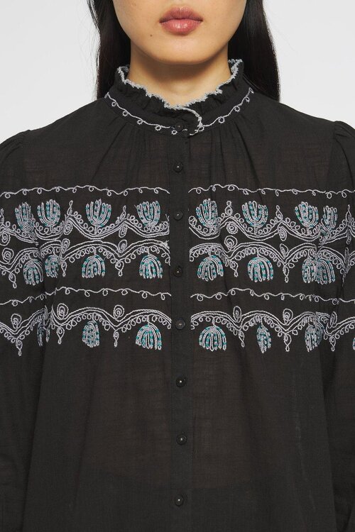 Antik Batik Zwarte Blouse