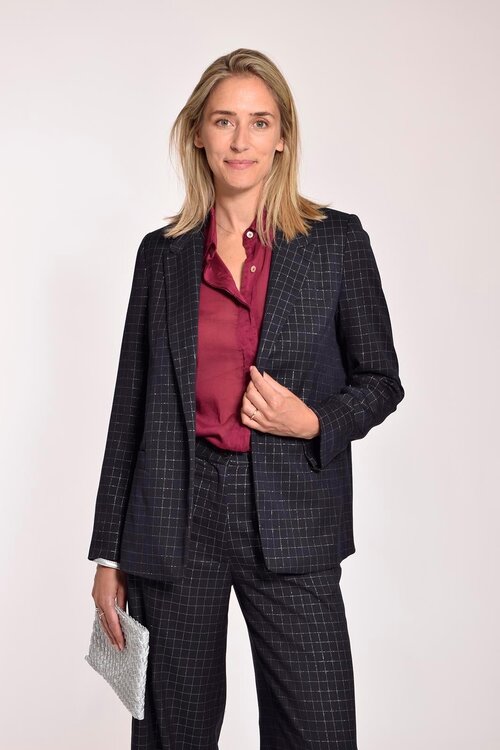 Forte_Forte Zwarte Blazer