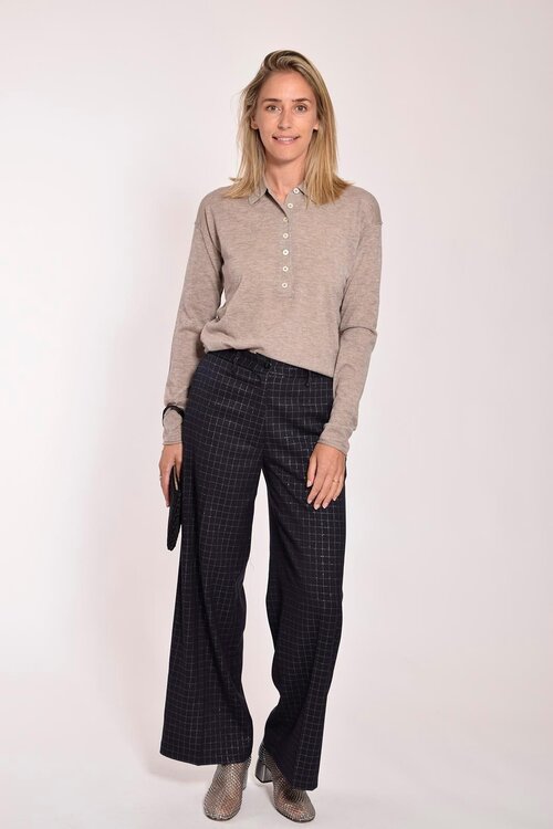 Forte_Forte Zwarte Pantalon