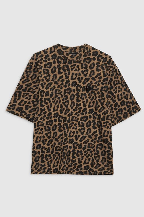 Anine Bing Leopard Avi Tee Leopard