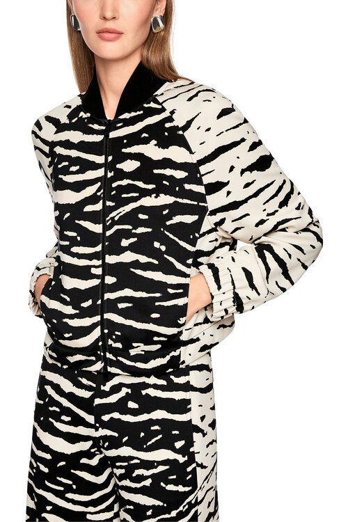Marc Cain Zebra Print jack