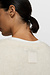 10Days Ecru sleeveless knit sweater