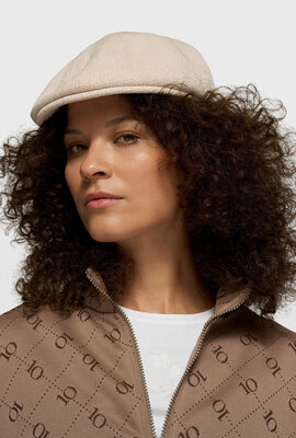 10Days Pearl knit flat cap