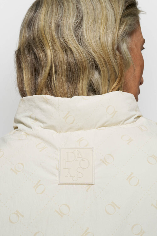 10Days Pearl padded vest monogram