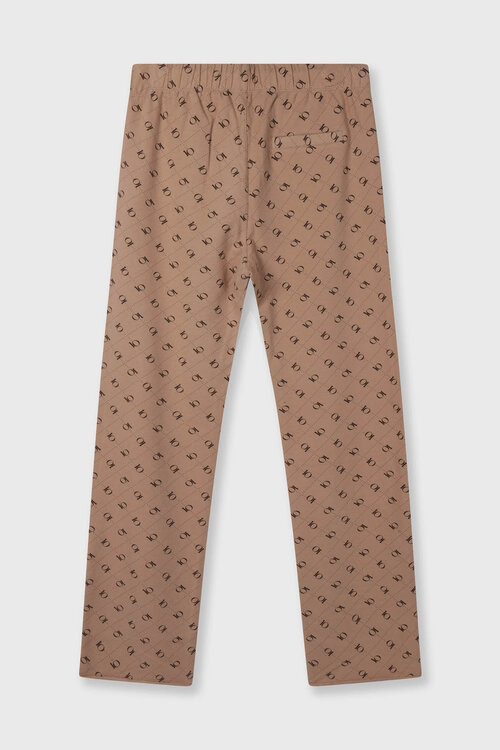10Days Fudge straight jogger monogram