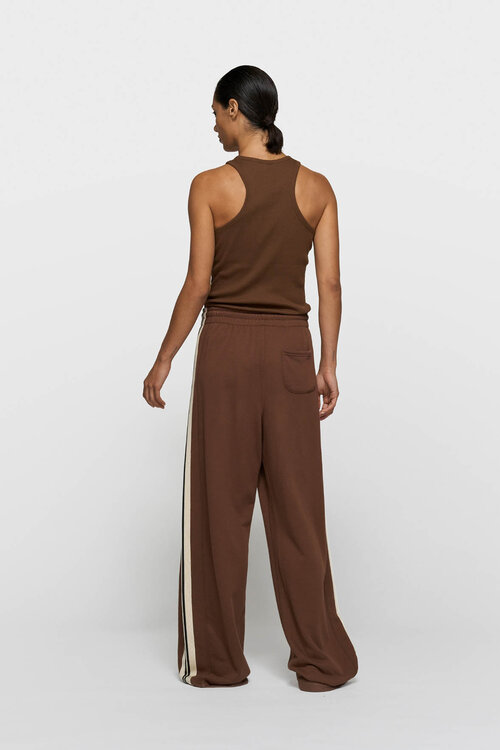 10Days dark truffle tank top rib