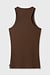 10Days dark truffle tank top rib