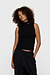 10Days Black knit singlet