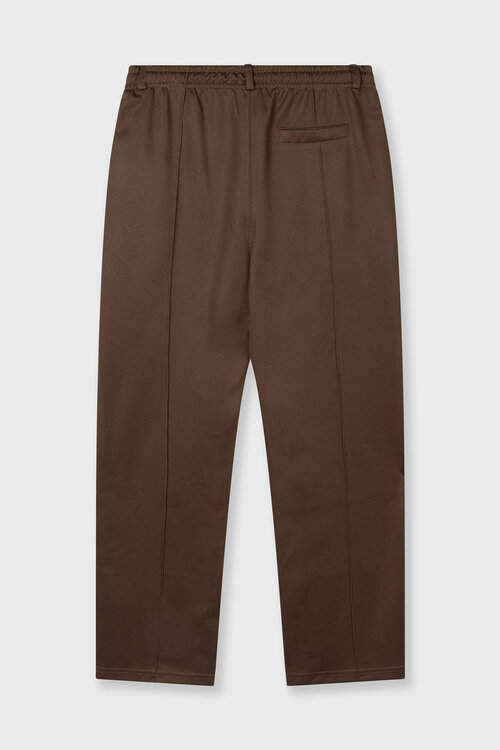 10Days dark truffle tapered track pants