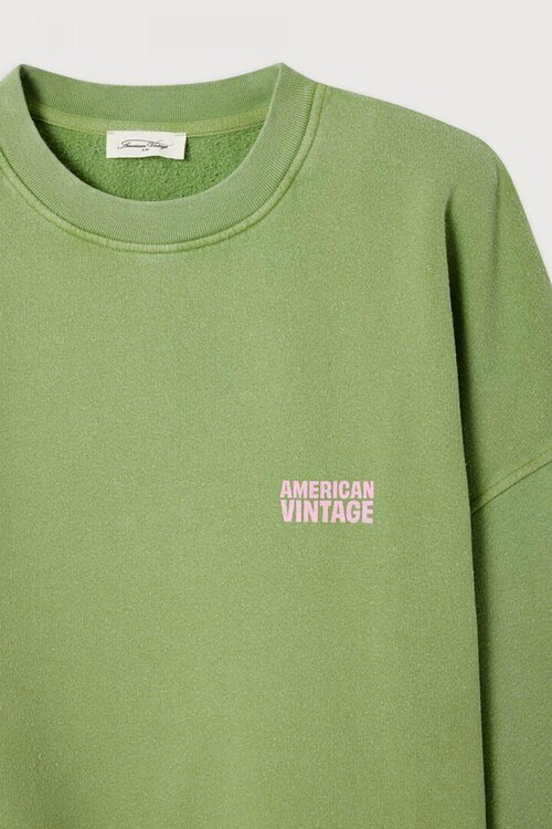 American Vintage Groene Sweater