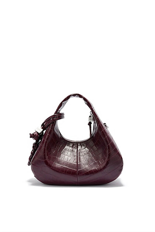 Ganni Bordeaux Tas