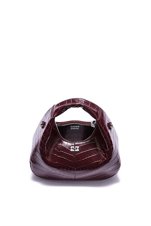 Ganni Bordeaux Tas