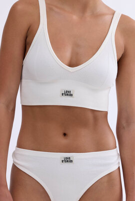 Love Stories Off White Lingerie Set