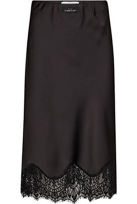 Haute L'Amitie Zwarte Naomi Lingerie Pencil Skirt