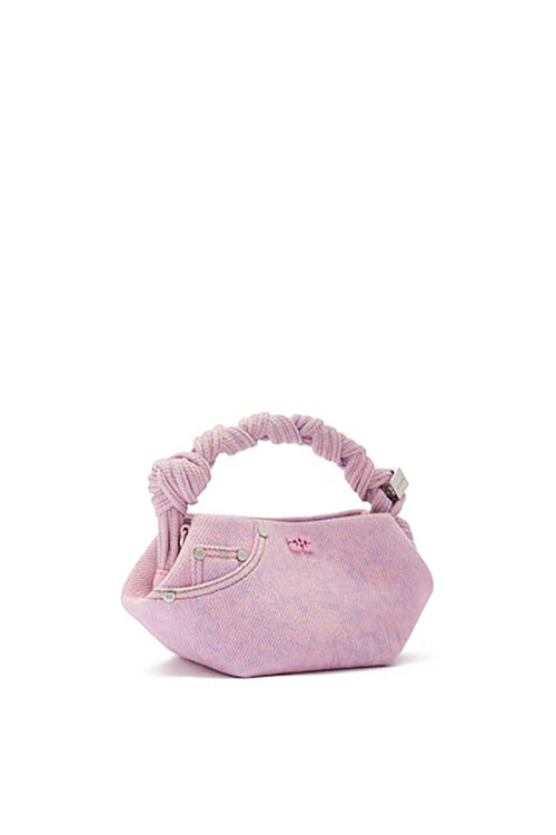 Ganni Oud Roze Tas